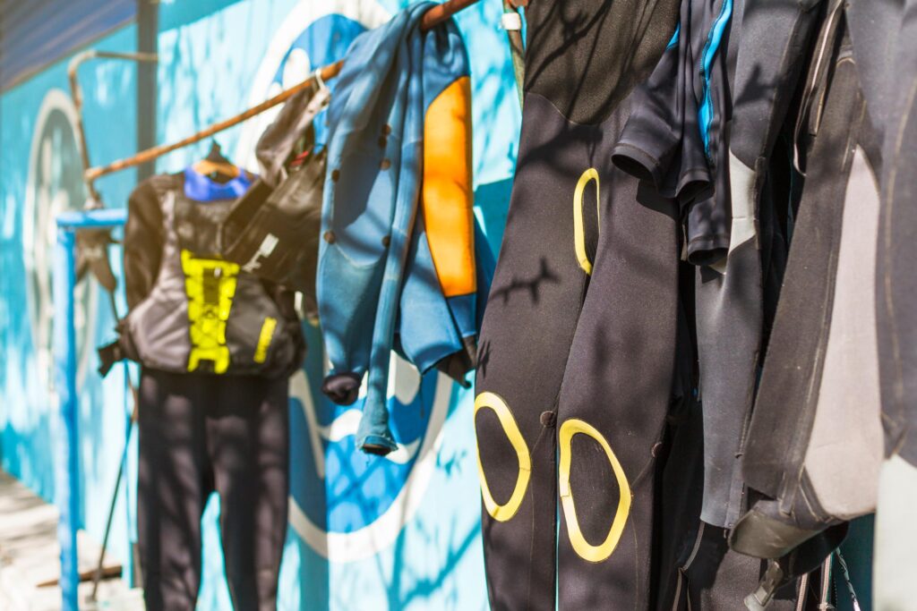 drying wetsuits a major care tip