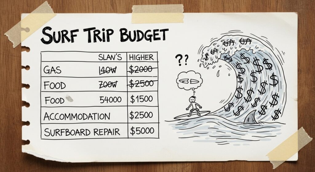 Surf trips range from budget