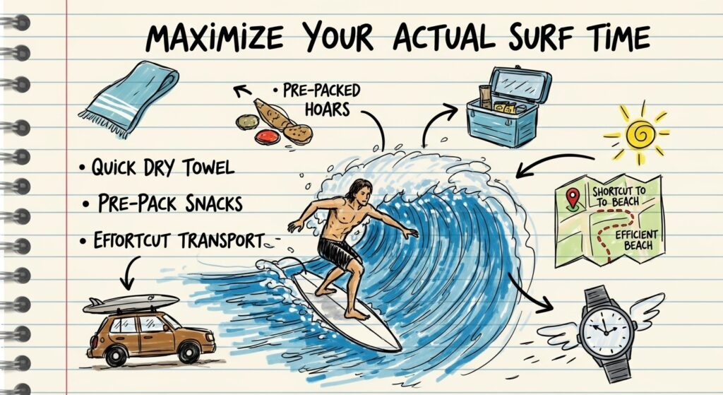 Maximize Your Actual Surf Time