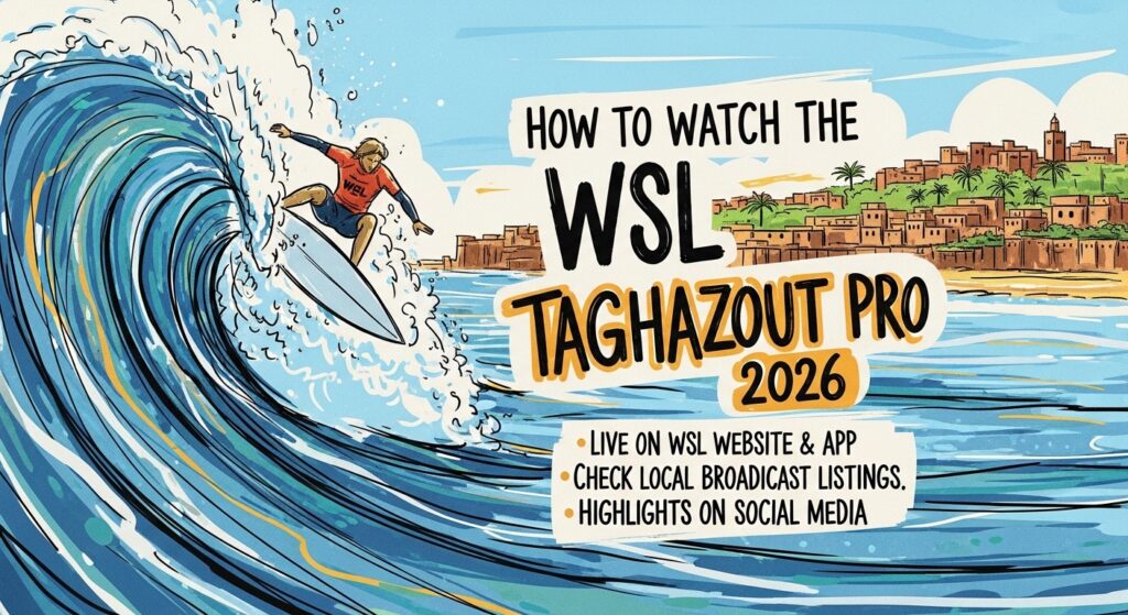 How to Watch the WSL Taghazout Pro 2026