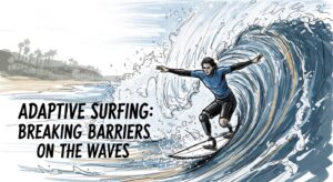 Adaptive Surfing: Breaking Barriers on the Waves