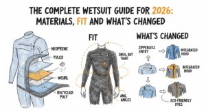 The Complete Wetsuit Guide for 2026: Materials, Fit, and What’s Changed