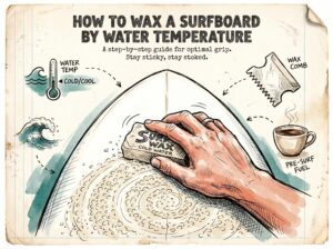 How to Wax a Surfboard by Water Temperature: A Complete Guide