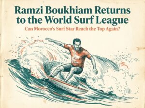 Ramzi Boukhiam Returns to the World Surf League: Can Morocco’s Surf Star Reach the Top Again?