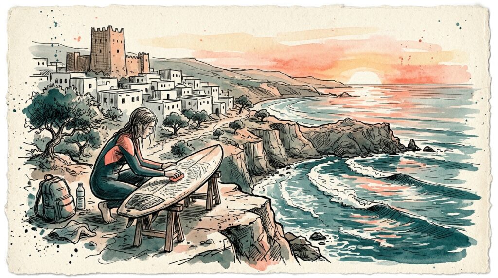 Surfer_waxing_board_clifftop_dawn_202607101947
